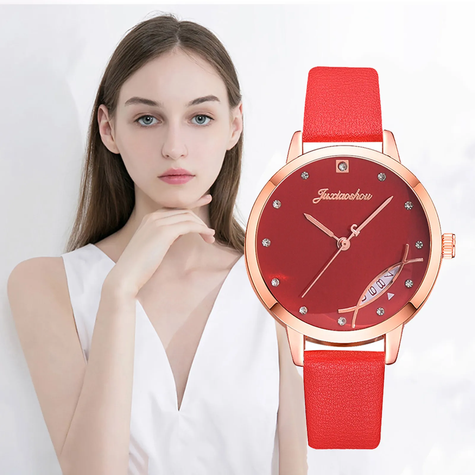 

Fashion With Strap Dial Women's Quartz Watch Gift Watch Sleek Minimalist Fashion With Strap Dial Women's Quartz Watch Gift Watch