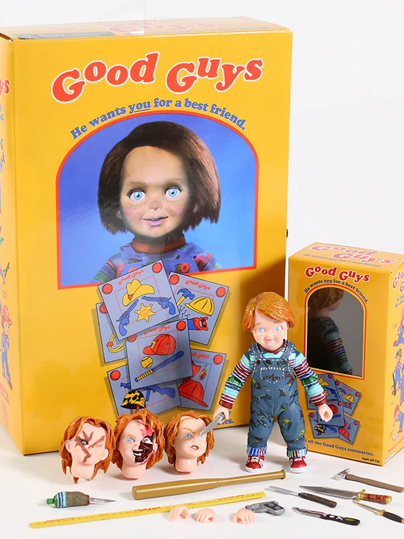 

NECA Child's Play Ultimate Chucky 4" Action Figure Murder Doll Horror