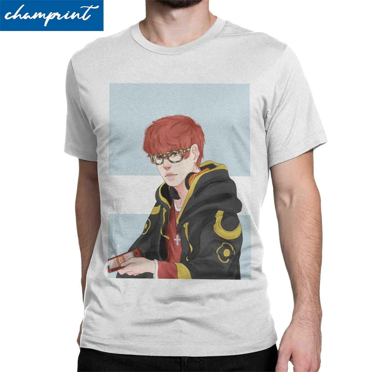 Мужская футболка с надписью You 've Got A Message Mystic Messenger 707 мм BG Otome одежда для игр