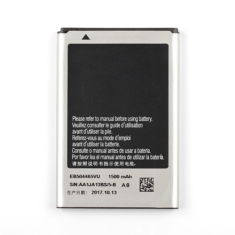 Оригинальный высококачественный аккумулятор EB504465VU для Samsung S8530 S8500 i5700 W799 i5800 I5801