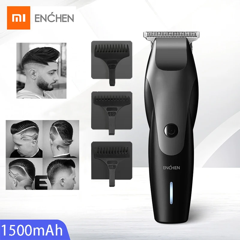 Xiaomi машинка для стрижки волос машинка для стрижки волос электрическая машинка для стрижки волос мужская борода бритвы тонкой