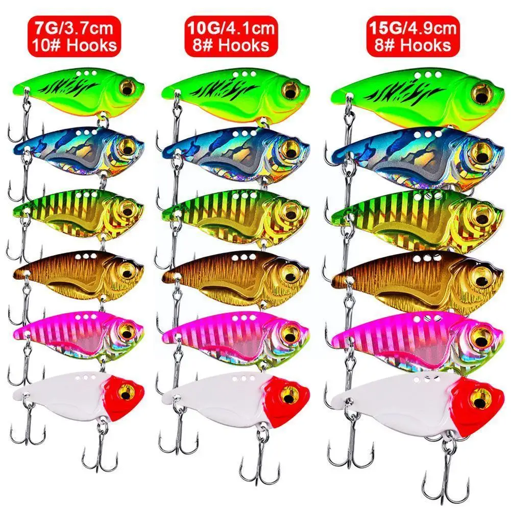 

VIB металлическая приманка, приманка для рыбной ловли, поддельная приманка, погружная приманка для рыбной ловли на большие расстояния, 7 г/10 г/...