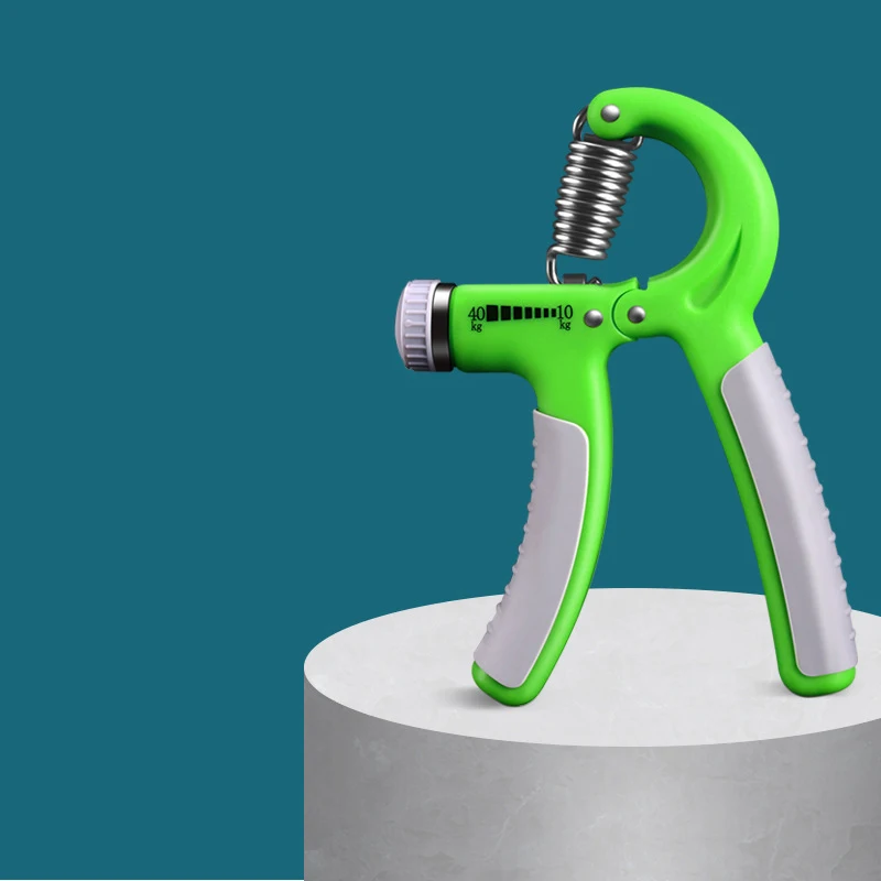 

Hand Grip sport Exercise 10-40Kg Gym Fitness Adjustable Finger Heavy Exerciser Strength for Hand Muscle Recovery Gripper Trainer