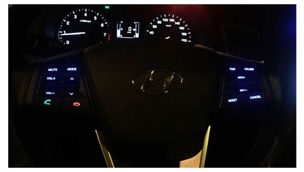 Многофункциональная кнопка на рулевом колесе для hyundai CRETA ix25 1.6L 2.0L круиз контроль громкости Bluetooth телефонный переключатель для автомобиля