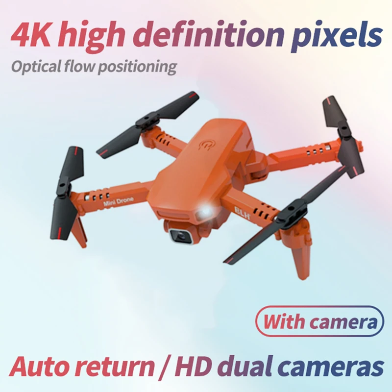 

Складной Дрон 4K HD широкоугольная камера Wi-Fi Fpv Дрон для поддержания высоты Дрон с камерой мини Дрон видео живой Радиоуправляемый квадрокопт...