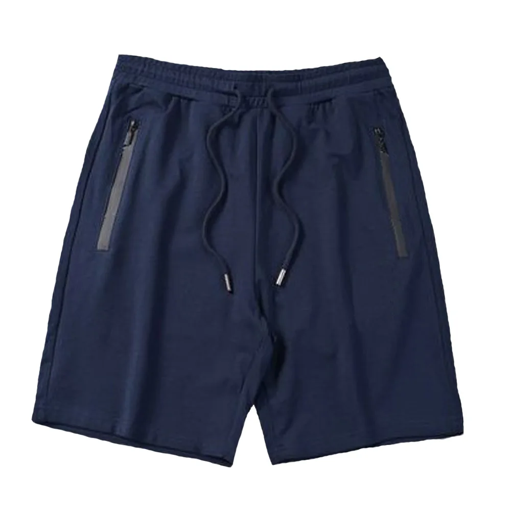 Мужские летние шорты с эластичной резинкой на талии быстросохнущие свободные