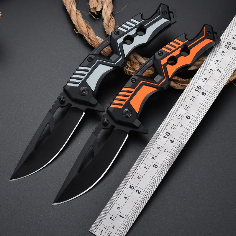 

Tactical Sabre 56HRC High Hardness Folding Knife Wilderness Survival Multifunctional Hunting Knife Self-defense Outdoor Knifes