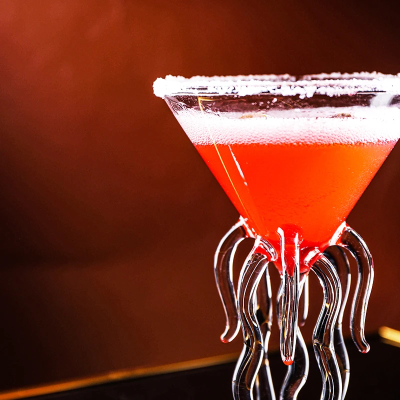 Креативная Медуза Мартини бокал океан тема осьминог бар миксер чаша для коктейля