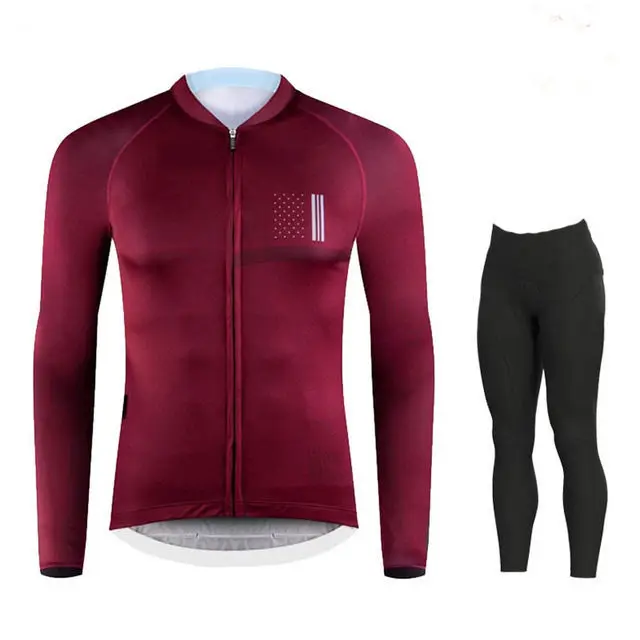 cycling jersey set 8 Футболка для езды на велосипеде, Набор для игры на велосипеде, одежда с длинным рукавом для шоссейного велосипеда, Джерси, Толстовка для мужчин, лайкра, спандекс, Kendra Scott Go Pro, зима - Цвет: cycling jersey set 8