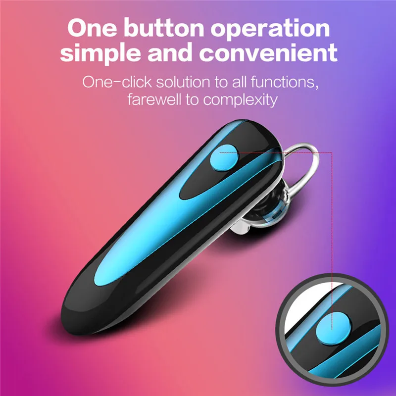 VOBERRY бизнес Bluetooth-наушники-вкладыши автомобильные наушники шумоподавление с