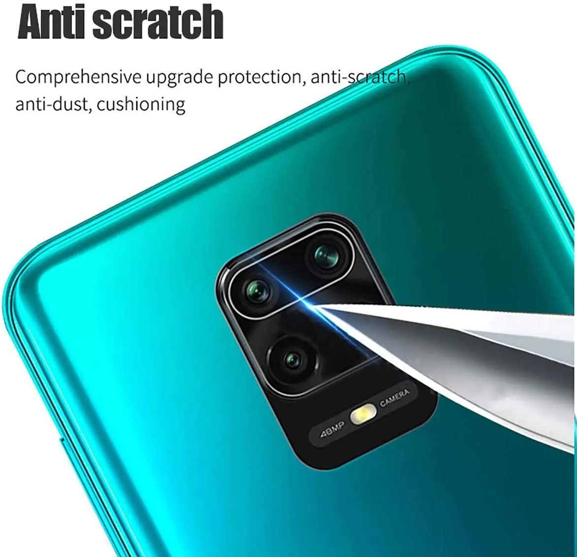 

5Pcs for Xiaomi Redmi Note 9 Pro 9S 10 Pro 9 9T 5G 9c NFC 8t 9a 8 Camera Lens Protector Tempered Glass Back Screen Redme 8a Glas