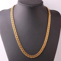 tiasri 68mm cuban link chain man necklace bracelet hip hop mens jewelry solid stainless steel choker friend gift wholesale