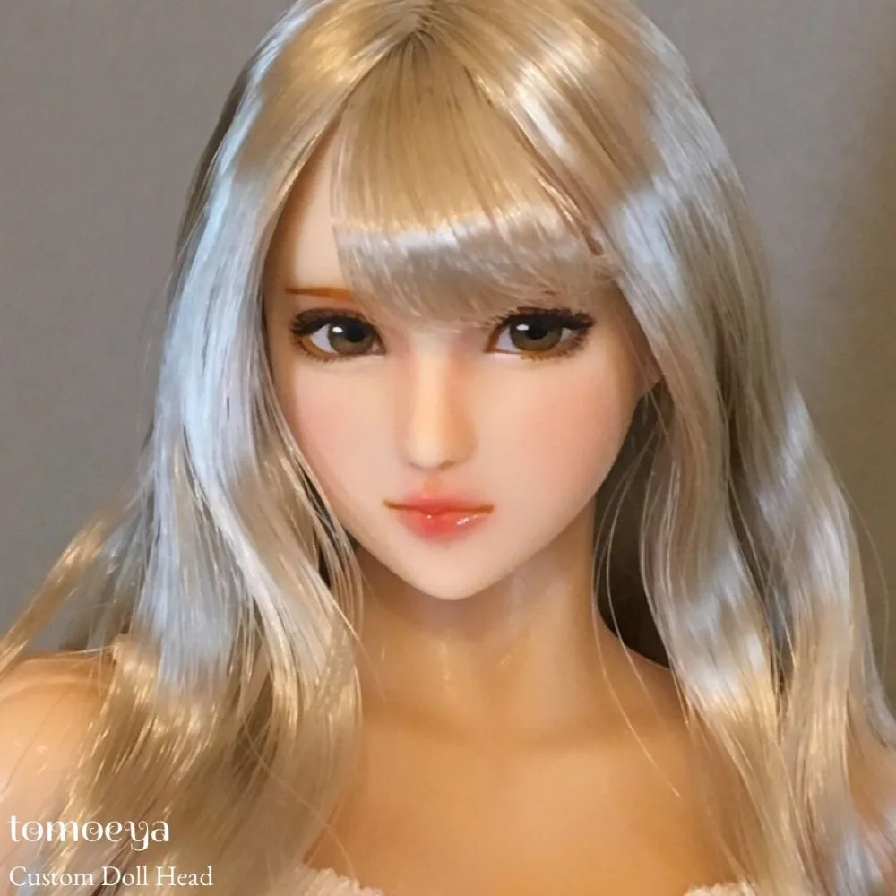 

Hot sale 1/6 handmade cute girl head shape, suitable for 12-inch Obitsu / PH / HT / UD female movable doll model.