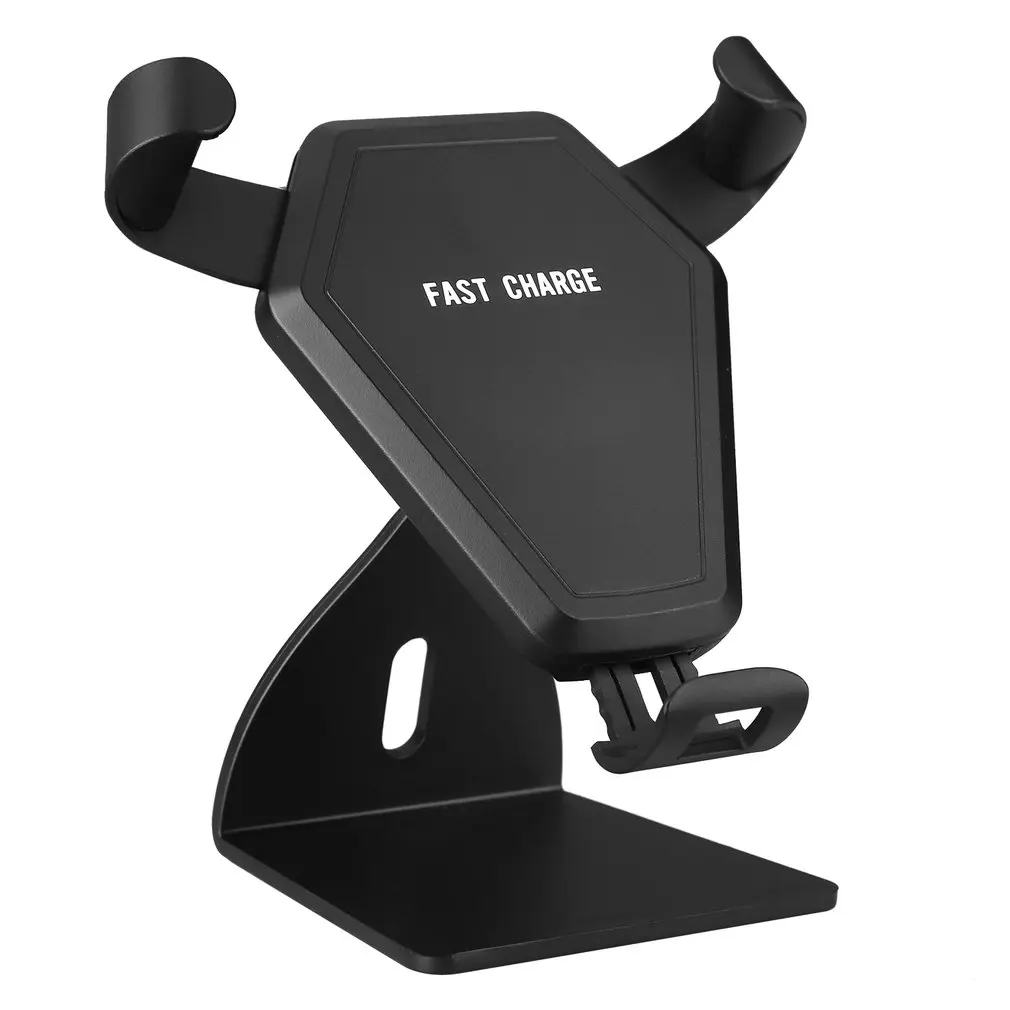 9V автоматический автомобильный беспроводной зарядный держатель с двусторонней