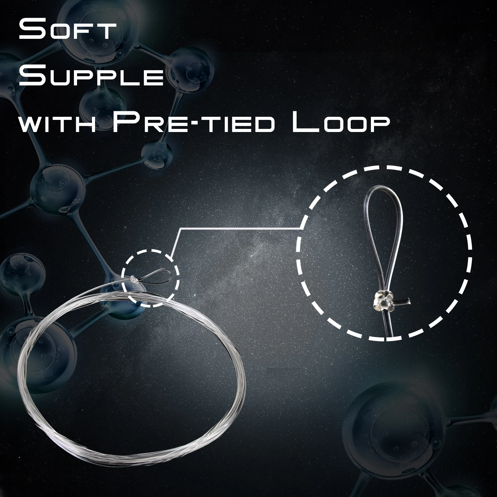 Maximumcatch коническая леска для ловли нахлыстом 100% чистый фторуглеродный 9 футов 0 7