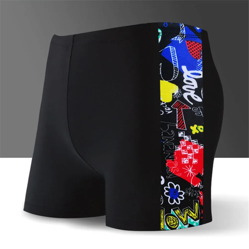 

Men's Swimwear Beach Surfing Trunk Swim Short Briefs Boxer Beachwear Swimsuit Male Swimming Bathing Suit Trunks