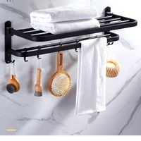 stainless steel bath hardware sets simple shower accessories shelves towel holder wall mounted prateleiras bathroom fixture di50