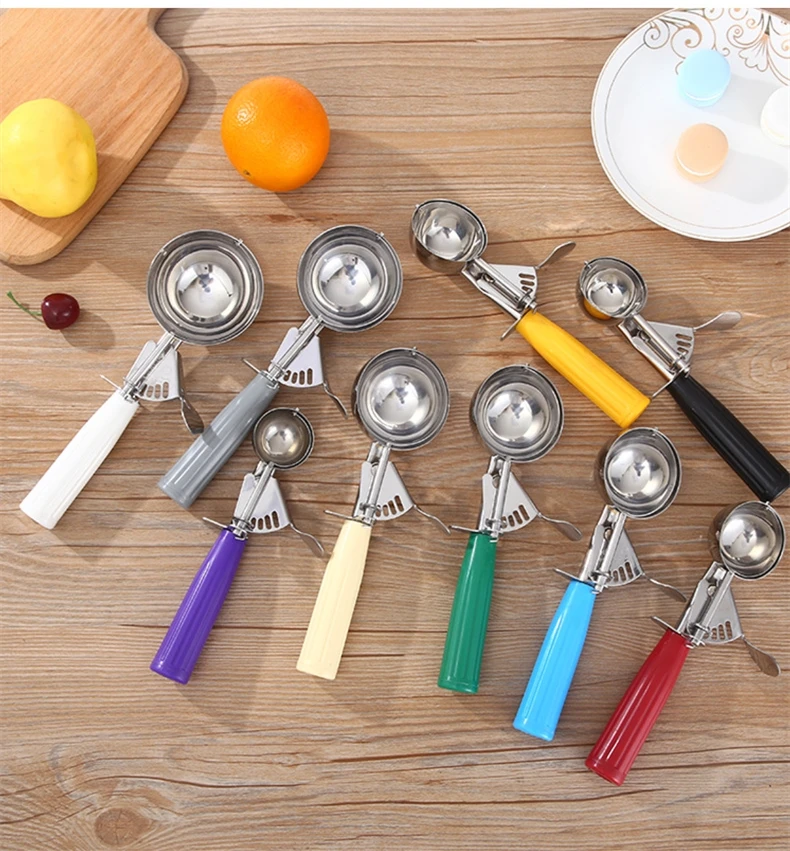 Ложка для мороженого из нержавеющей стали кухонный прибор приготовления печенья
