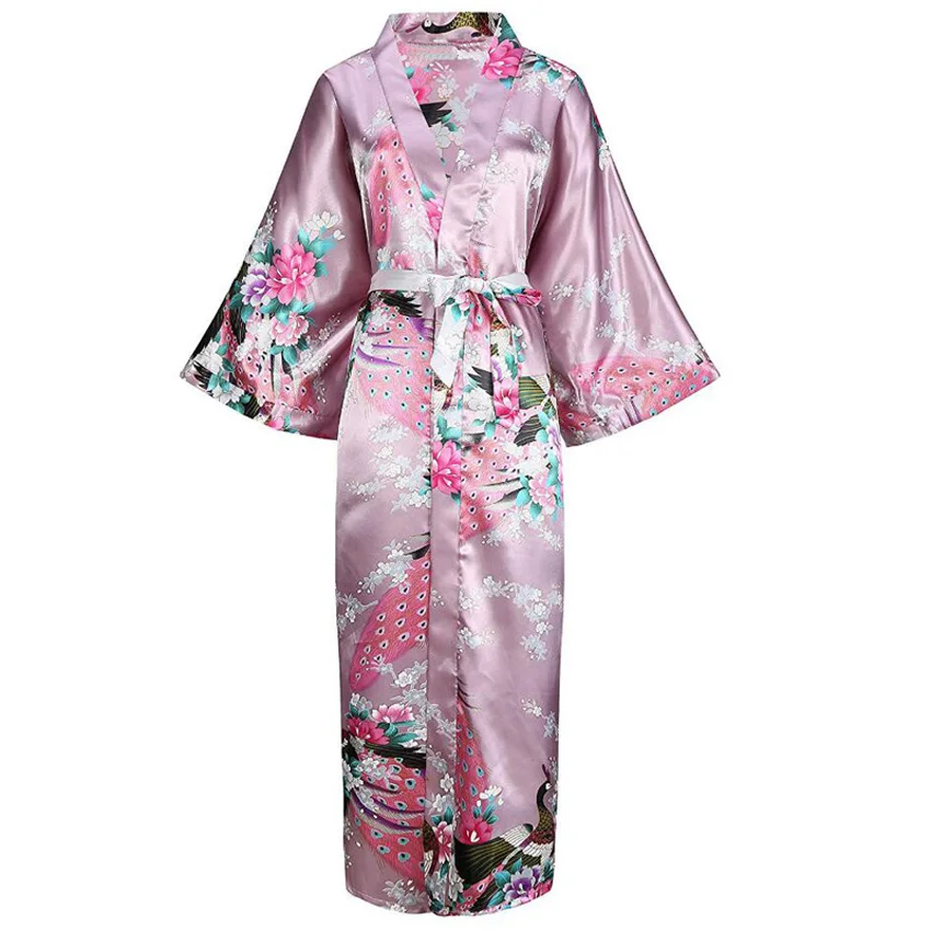 Ночная рубашка Qipao в китайском стиле для Хэллоуина длинная свободная японская