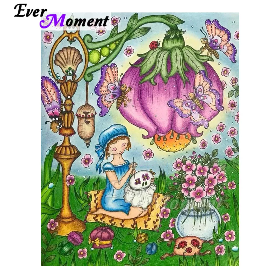 Когда нибудь момент алмазов картина девушка “утреннее сияние” шить полная