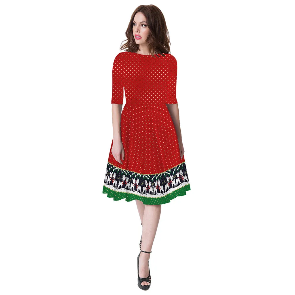 Зимние платья женские 2019 элегантные большие размеры Женская мода мама я длинный