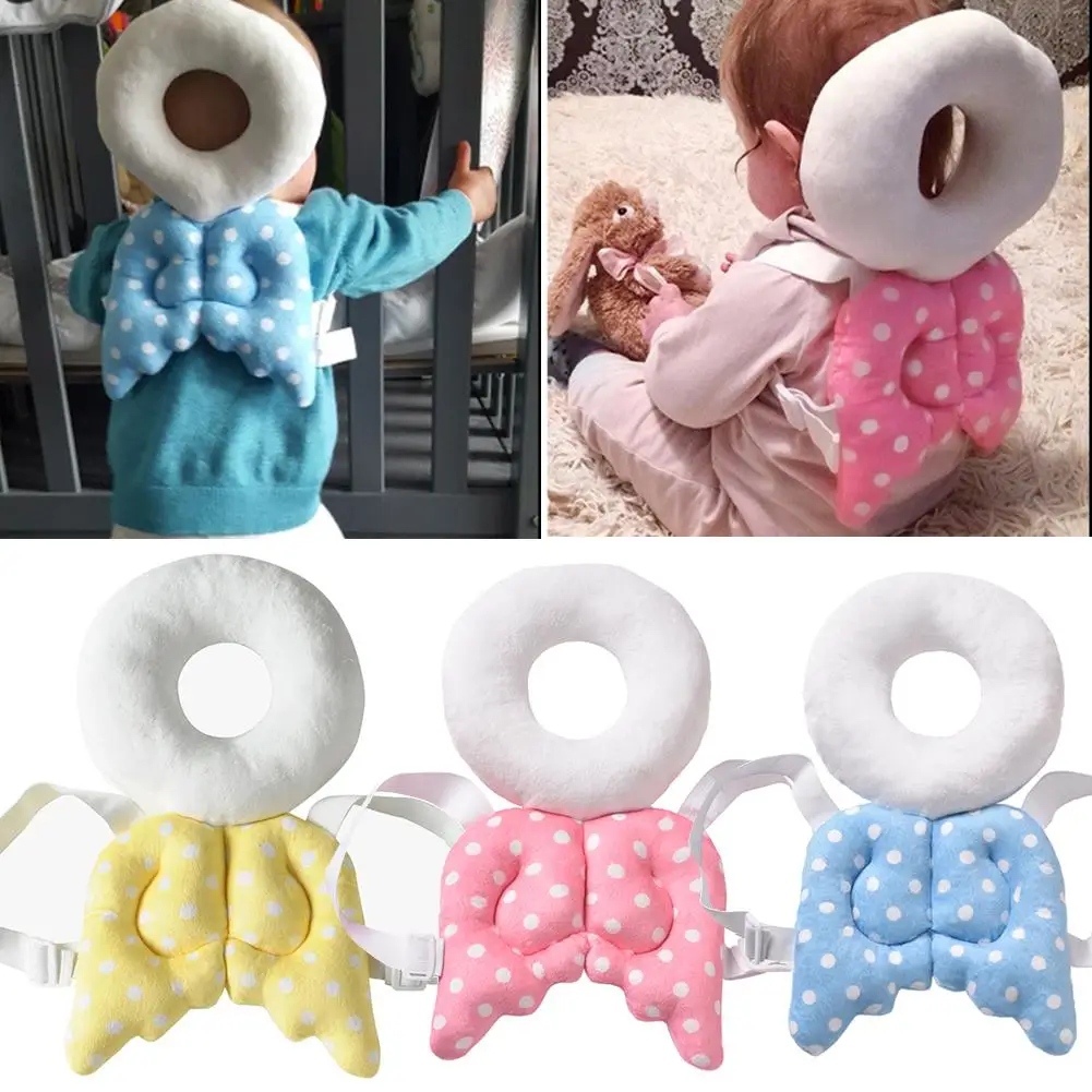 Cute Angle Baby Infant Toddler Newborn Head Back Protector Safety Anti-collision Pillow Safety Crawling Walking Cushion