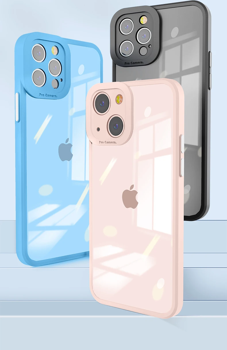 

Cell Phone Cases Soft Silicone Protection and Clear & Transparent Cover for iPhone13ProMax