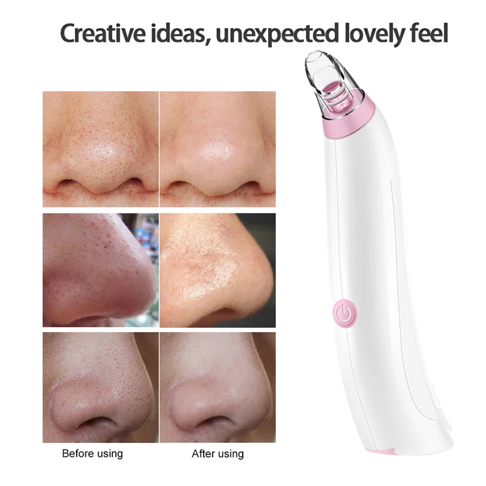 Blackhead Remover Vacuum Acne Pimple Black Spot Suction Electric Facial Pore Cleaner Facial Exfoliating Beauty Instrument