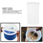 Нейлоновые носки-скиммеры для хранения фильтров для бассейна, носки-фильтры для корзин, скиммеры, поставка белого бассейна