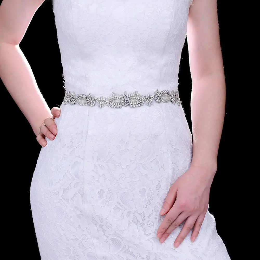 

S481 Wedding Dresses Belt Wedding Accessories Belt with Rhinestones Belts for Women Jewel Belt Bridal Belt Moroccan Belt