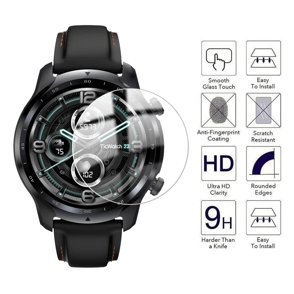 Защитное стекло для TicWatch E2 C2 Plus Pro 3 S E 2 GTX защита экрана 9H защитное закаленное на Tic