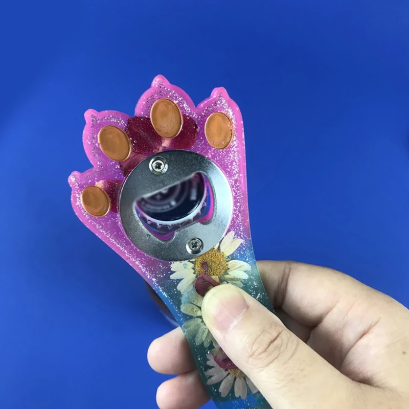 Открывалка для бутылок открывалка пива штопор силиконовая форма поделки