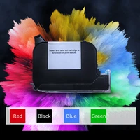 2588 42ml black red blue green ink cartridge quick drying 12 7mm print height universal for handheld inkjet printer