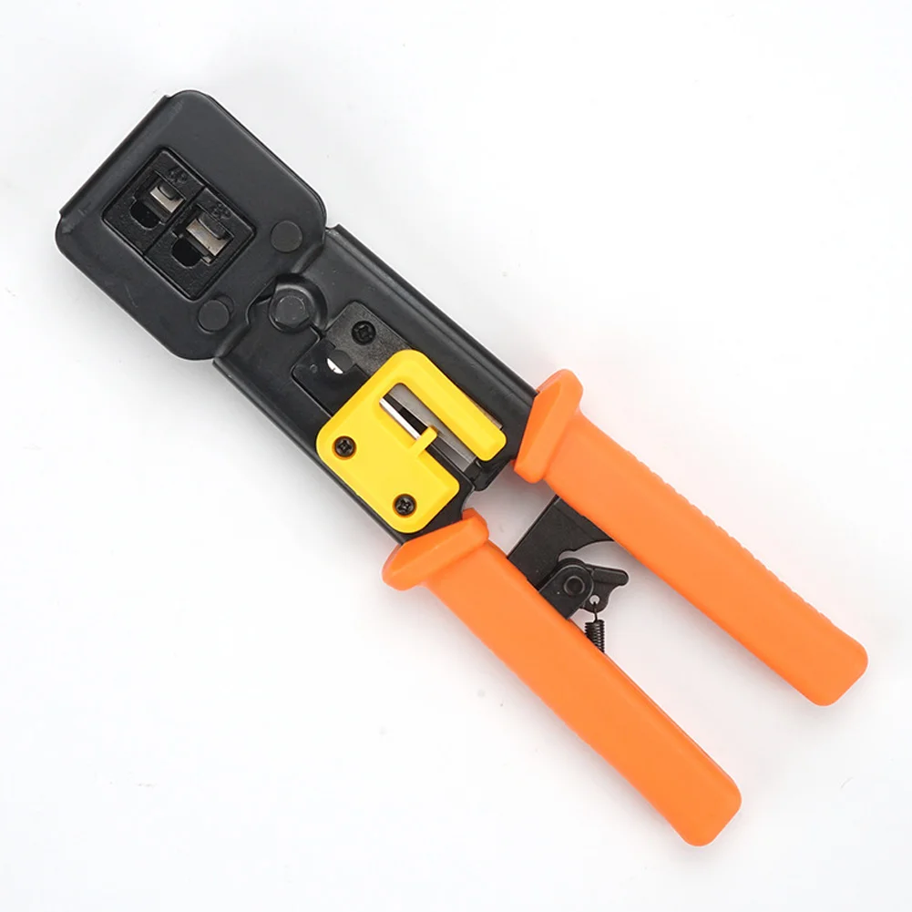 

RJ45 Networks Pliers Crimp Tool Multi-Function Cable Cutter Piercing Crystal Heads Pliers Networks Pliers Crimp Tool-35