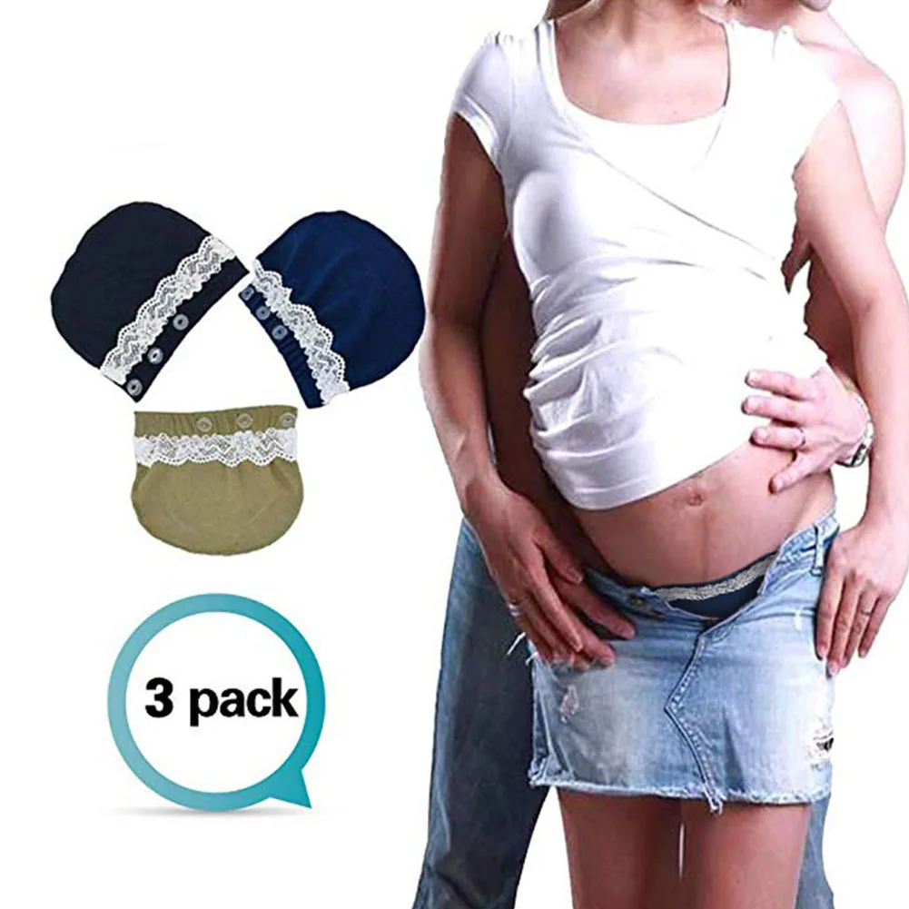 1 шт. пояс для беременных регулируемый с эластичным поясом расширитель одежды