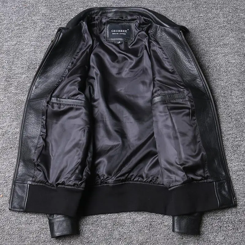 2021 Новый осень зима классические мужские мотоциклетные куртки из плотной
