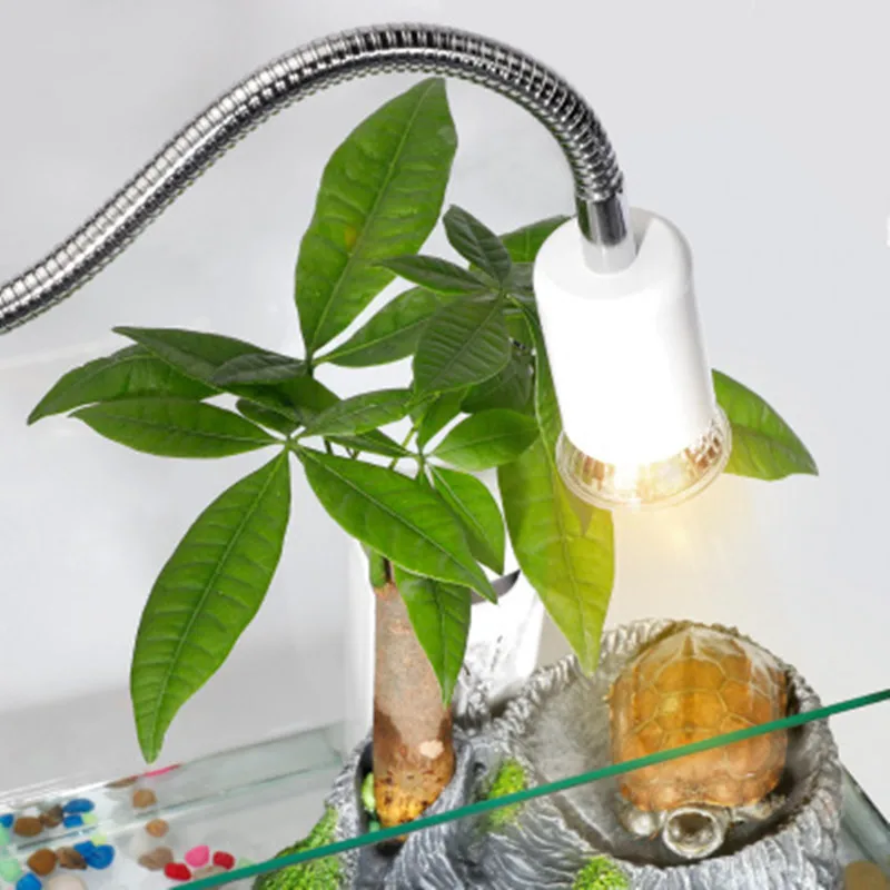 Держатель лампы с зажимом для черепахи рептилий амфибий E27 держатель аквариума UVA