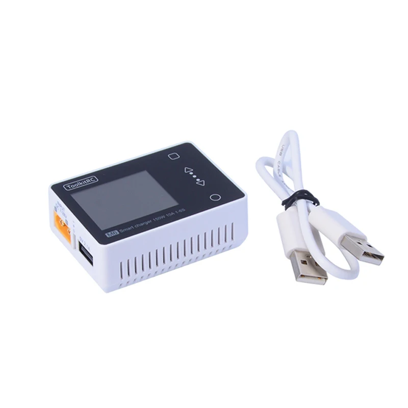 

ToolkitRC M6 RC зарядное устройство 150 Вт 10А выход постоянного тока мини для 2-6S Lipo LiHV Life Lion NiMh Pb Cell Checker Servo тестер
