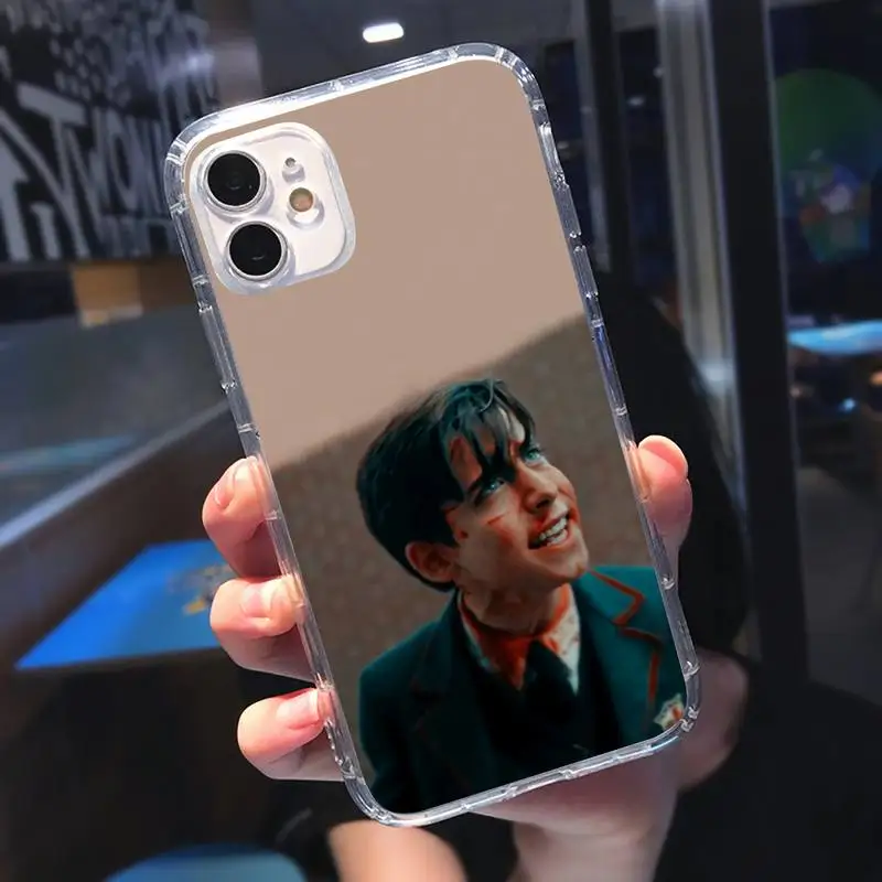 

Umbrella Academy Five Aidan Gallagher Phone Cases Transparent soft For iphone 5 5c se 6 6s 7 8 11 12 plus mini x xs xr pro max