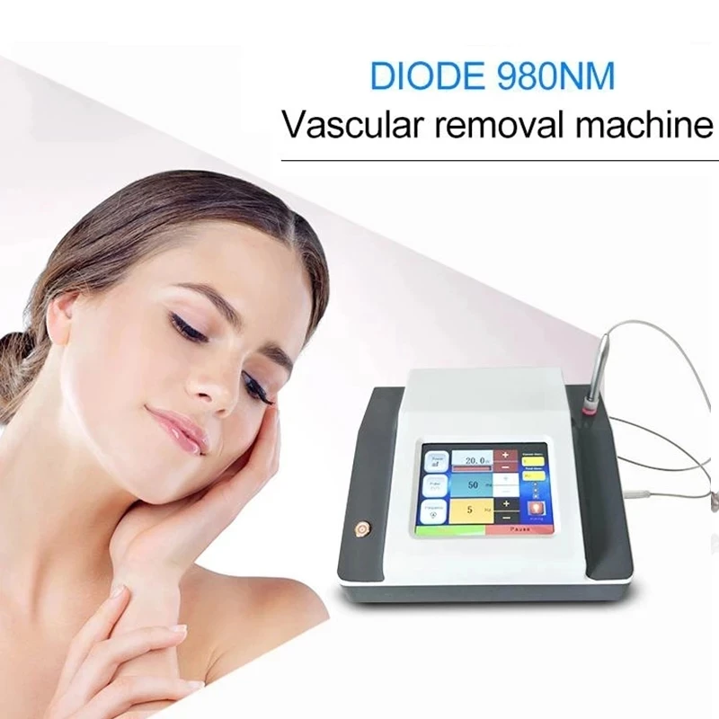 

30w Spider vein treatment machine 980nm diode laser vascular removal 2 in 1 physical laser pain relief beauty equipment