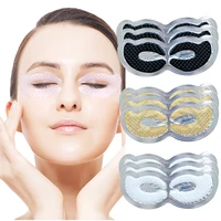 101520pairs crystal collagen eye mask gel eye patch moisturizing anti aging anti wrinkle dark circles remove beauty skin care