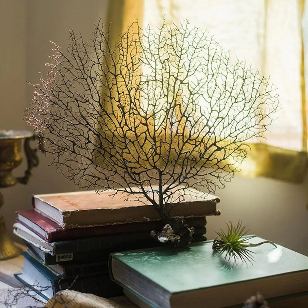 Дерево из морской ивы железное дерево Коралловая ветка красная ивовые украшения