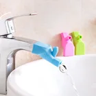 Высокий эластичный силикон удлинитель водяного крана раковина детей моющее устройство смеситель для раковины для ванной комнаты Руководство кран расширители