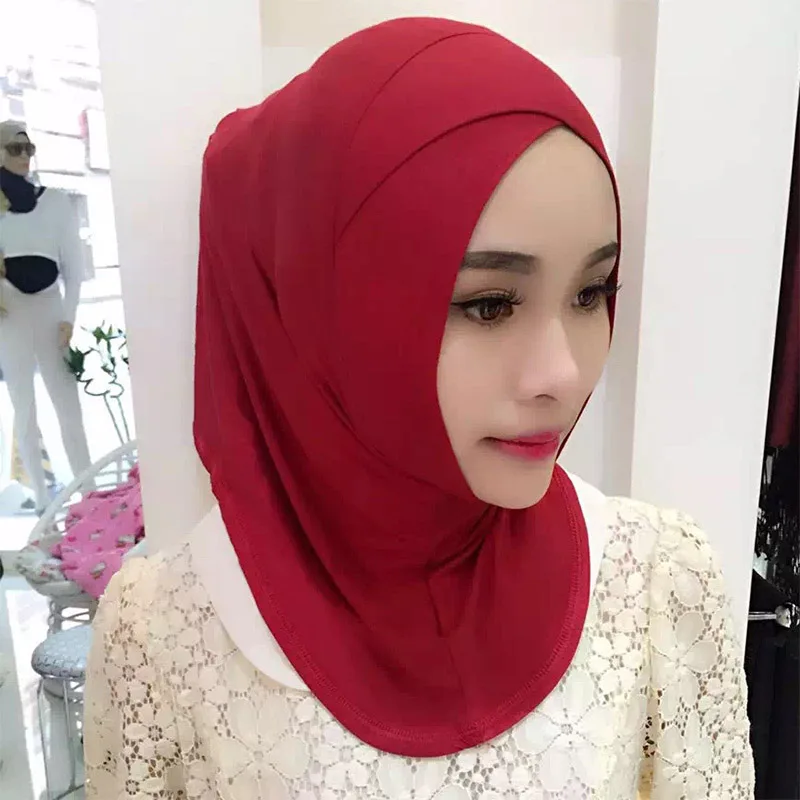 Новый мусульманский женский платок с перекрестными рукавами простой модный низ