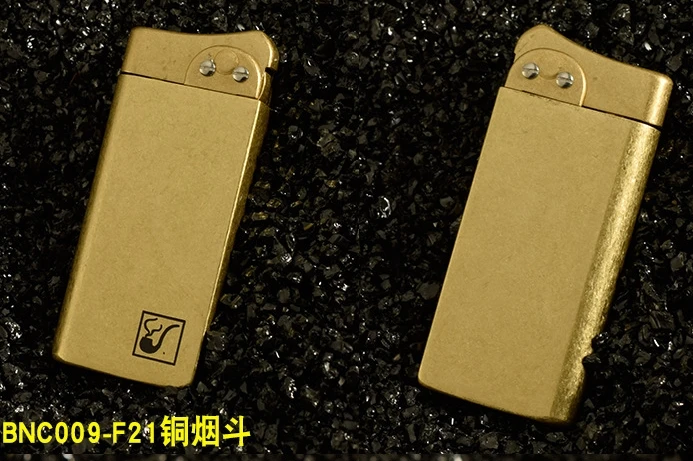 XGQ C009 62gbrass винтажная керосиновая труба пружинная зажигалка с оригинальной деревянной коробкой