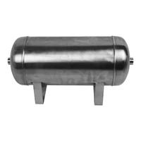 304 small horizontal carbon steel air storage tank 10l vacuum buffer air pressure tank air bag