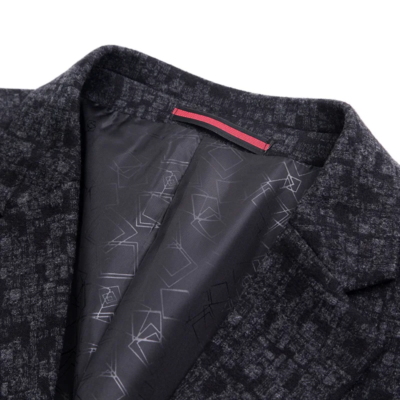 

Blazer Men Long Sleeve Business Luxury Party Wedding Suit Jacket Coat Costume Homme Autumn Brand Print Loose Male Single Blazers