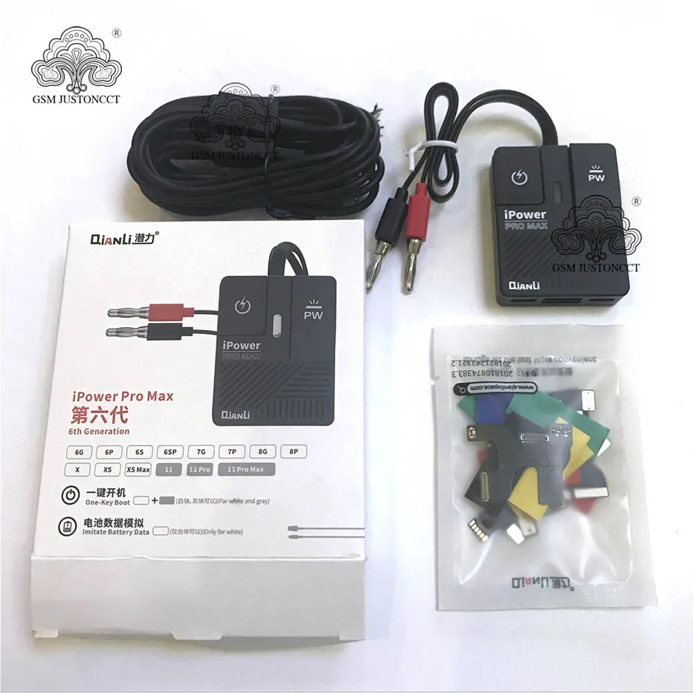 Источник питания gsmjustoncct с переключателем ВКЛ./ВЫКЛ. i Power Pro для iPhone 6G/6P/6S/6SP/7G/7P/8G/8P/X