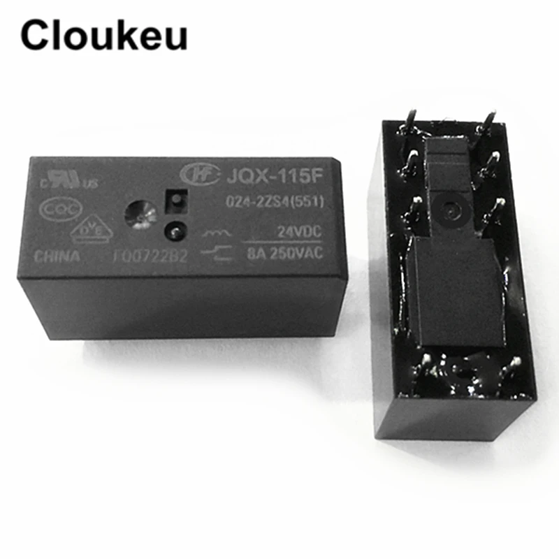 Relay DIP8 HF115F- 005 012 024 048 -2ZS4 JQX-115F- 5V 12V 24V 48V 8A | Обустройство дома