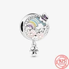 Шарм-подвеска из серебра 925 пробы, 3 мм